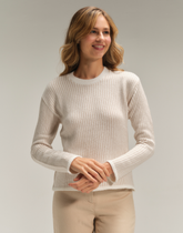 Blusa Listrada Nubbis Branco