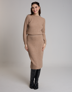 Saia Lurex Lumière Caramelo Suave