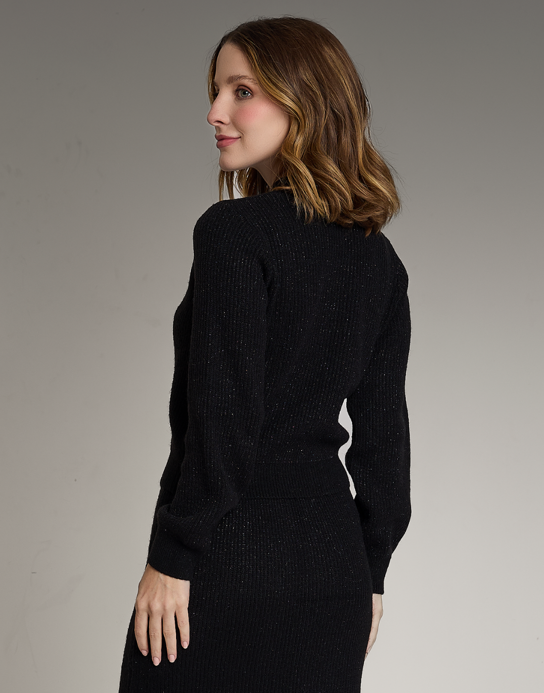 Blusa Lurex Lumière Preto