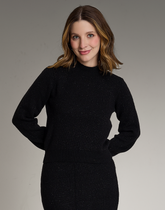 Blusa Lurex Lumière Preto