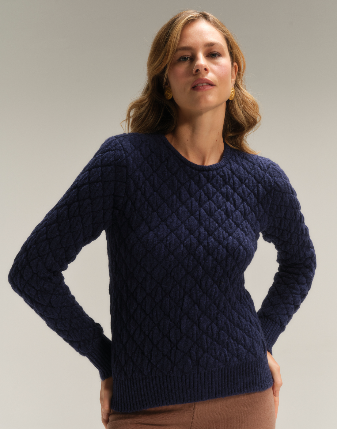 Blusa Matelassê Prati Noturno