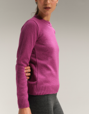 Blusa Mousse Básica Rosa Milão