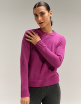 Blusa Mousse Básica Rosa Milão