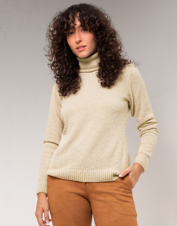 Blusa Mousse Cacharrel Bege