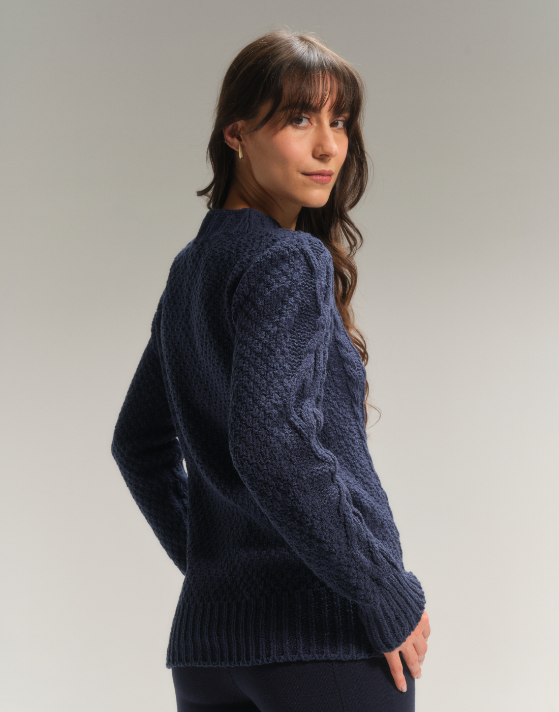 Blusa Mousse Trançada Halley Marinho