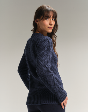 Blusa Mousse Trançada Halley Marinho