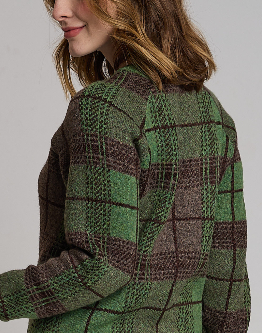 Blusa Tartan Dunbar Verde