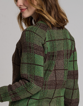 Blusa Tartan Dunbar Verde