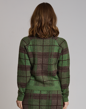 Blusa Tartan Dunbar Verde
