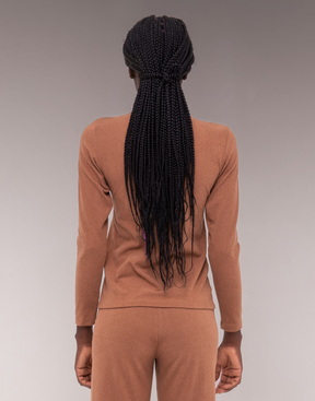 Blusa Aire Caramelo