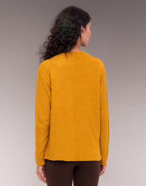 Maxi Blusa Losangos Oliz Mostarda
