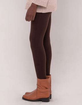 Legging Invernada Dupla Marrom