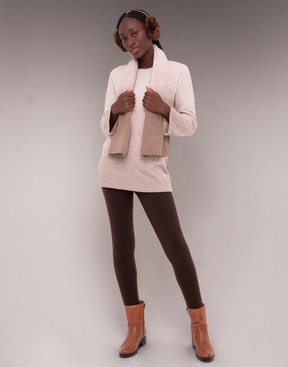 Legging Invernada Dupla Marrom