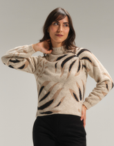 Blusa Raglan Floralis Caramelo Suave