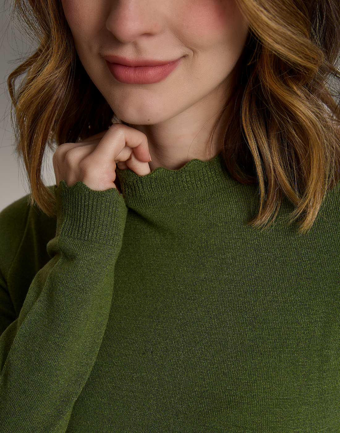 Blusa Gola Islay Verde