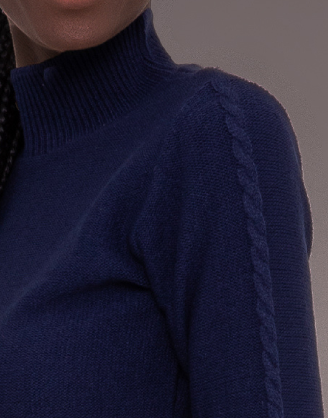 Blusa Karde Trançada Oliz Azul