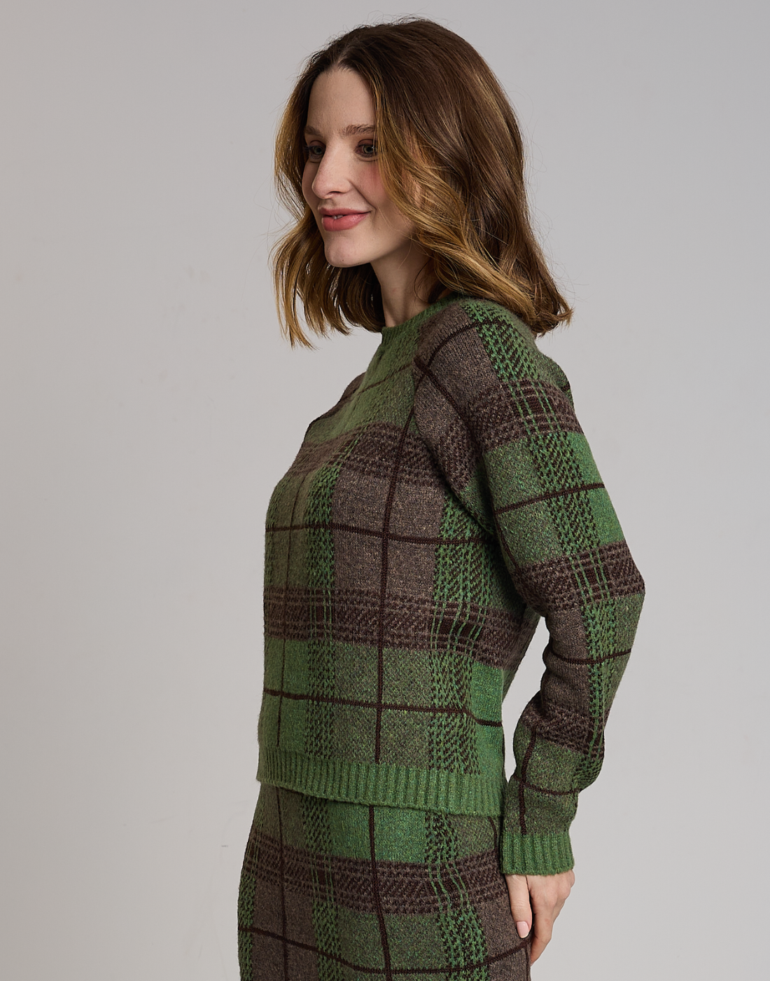 Blusa Tartan Dunbar Verde