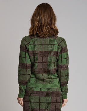 Blusa Tartan Dunbar Verde