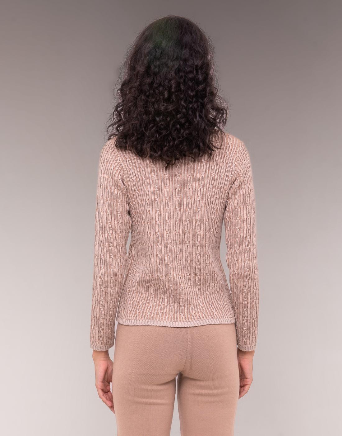 Blusa Trançada Chain Bege Bruma