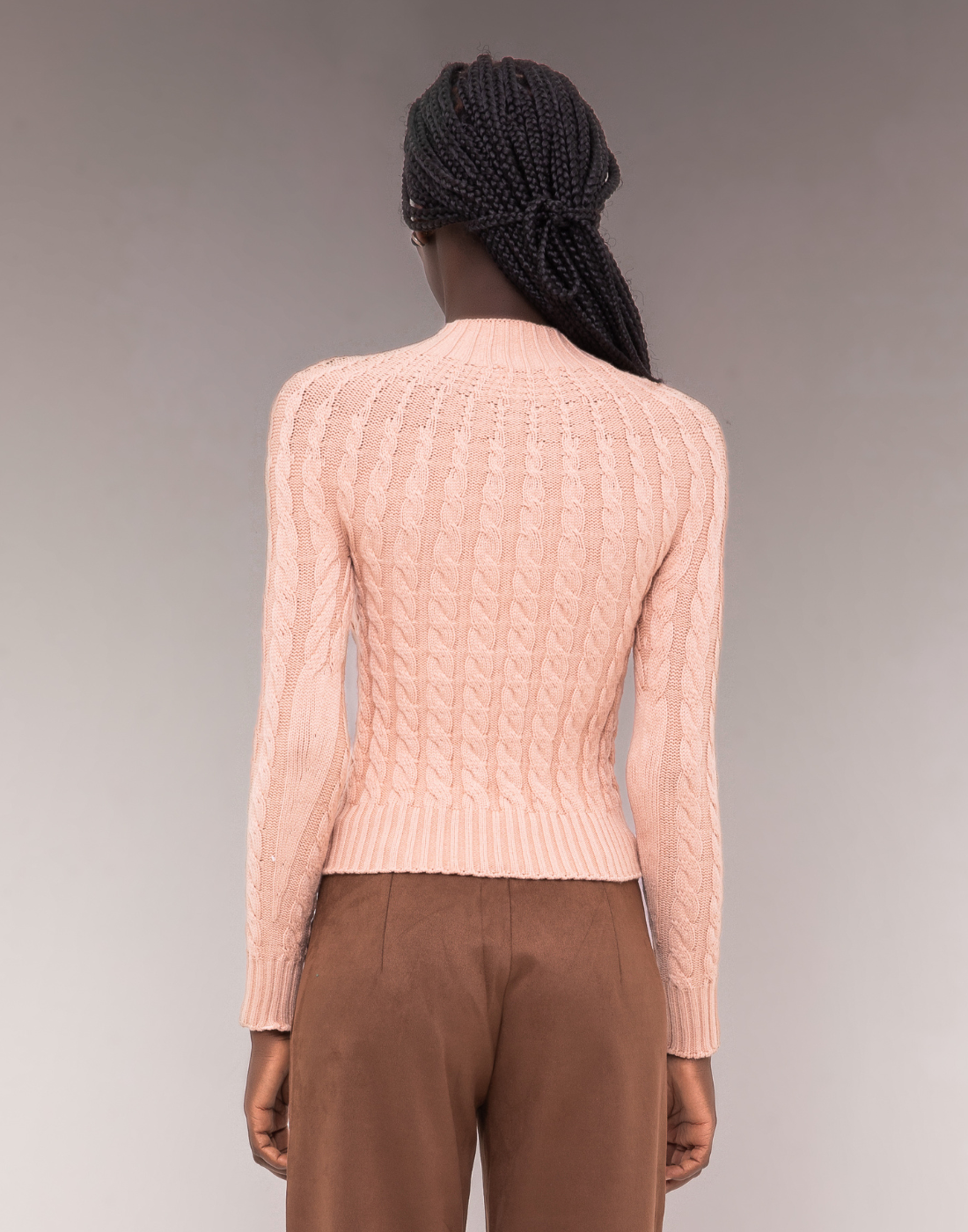 Blusa Trançada Converge Bege