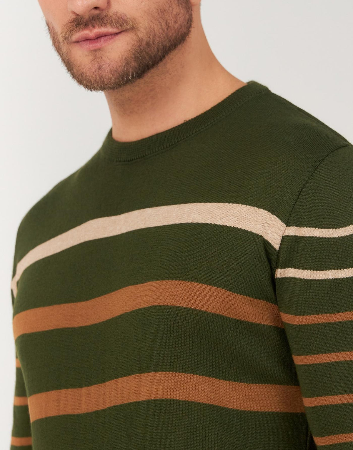 Blusão Listrado Dunkan Verde