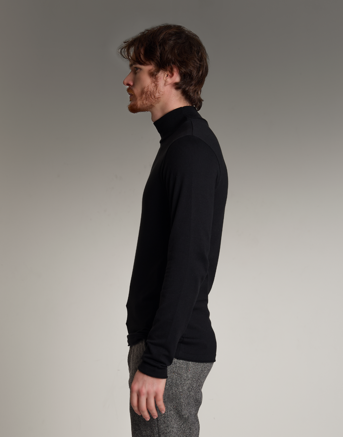 Blusão Gola Alta Soft Fit Preto