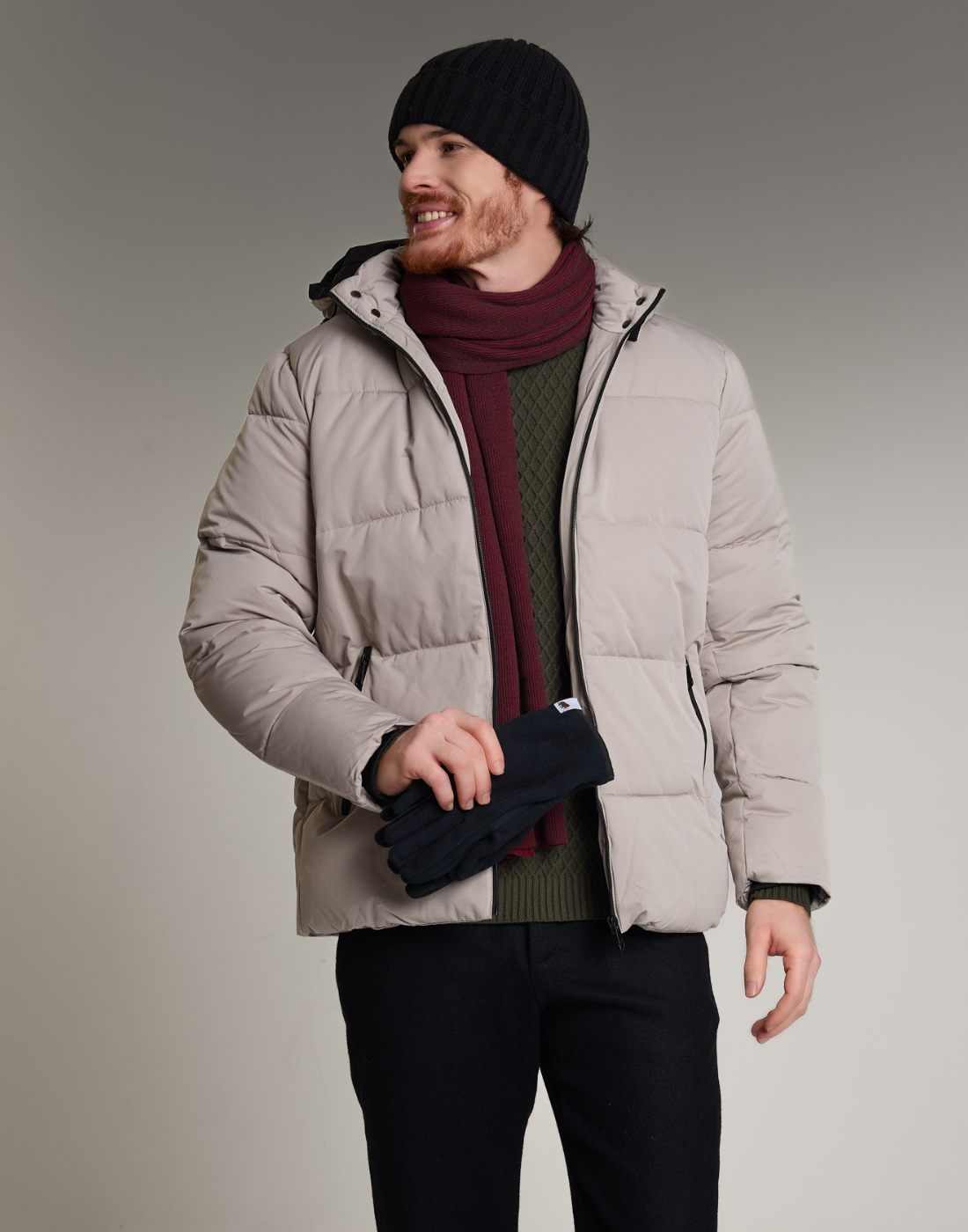 Blusão Aran Highland Verde Escuro