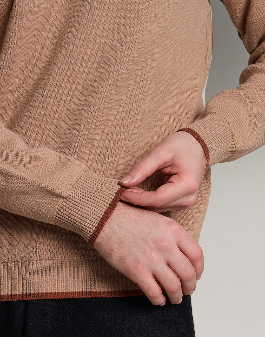 Blusão Listra Nob Bege Centeio