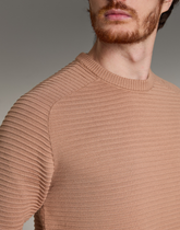 Blusão Listrado Celta Bege