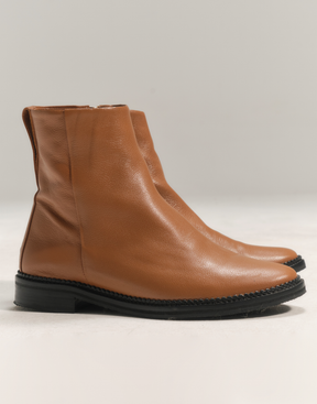 Bota Walker Couro Caramelo