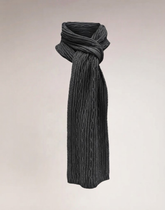 Cachecol Aran Chain Chumbo
