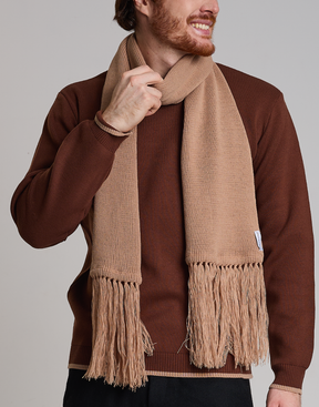 Cachecol Invernada Bege Bruma