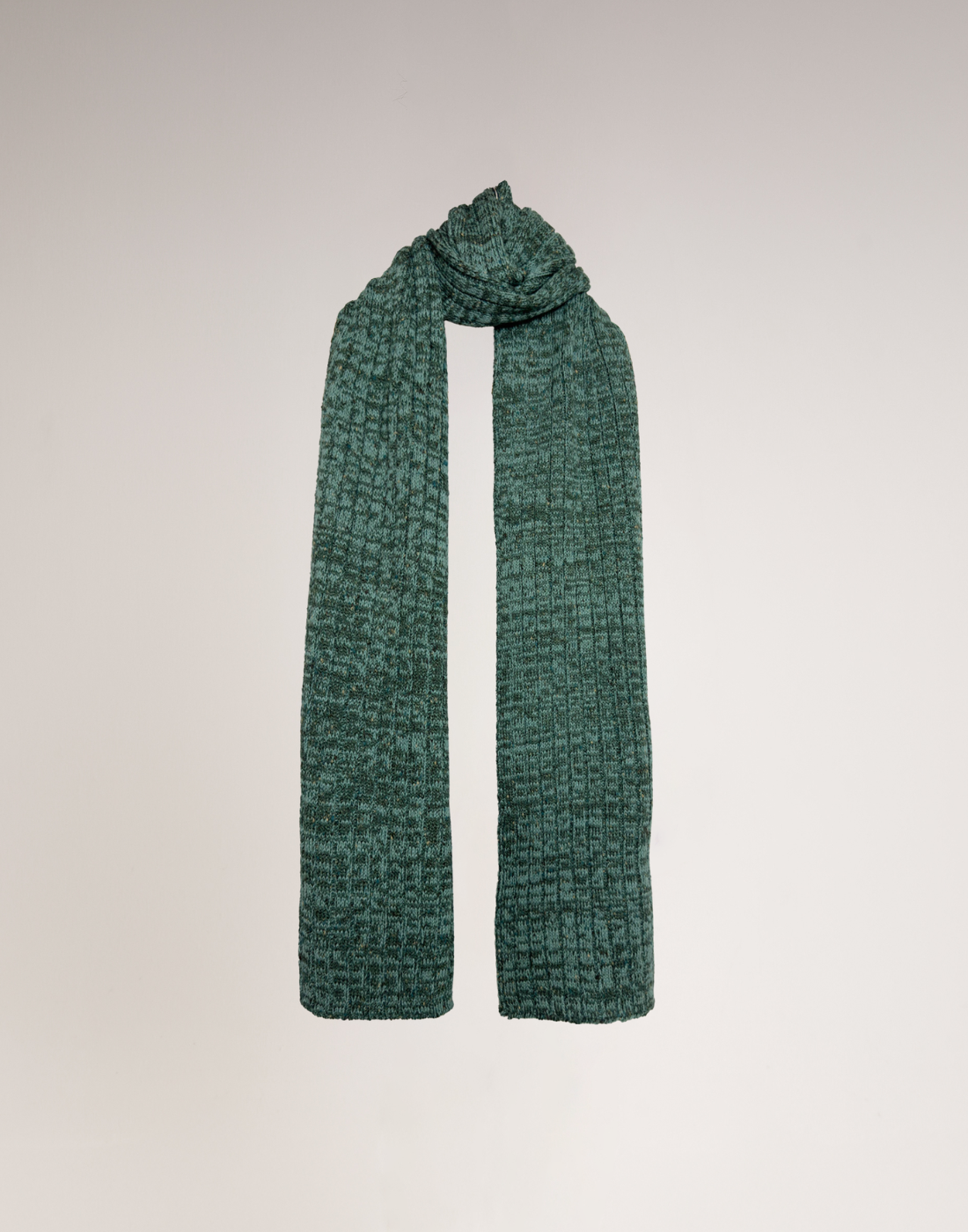 Cachecol Tricot Calone Tweed verde