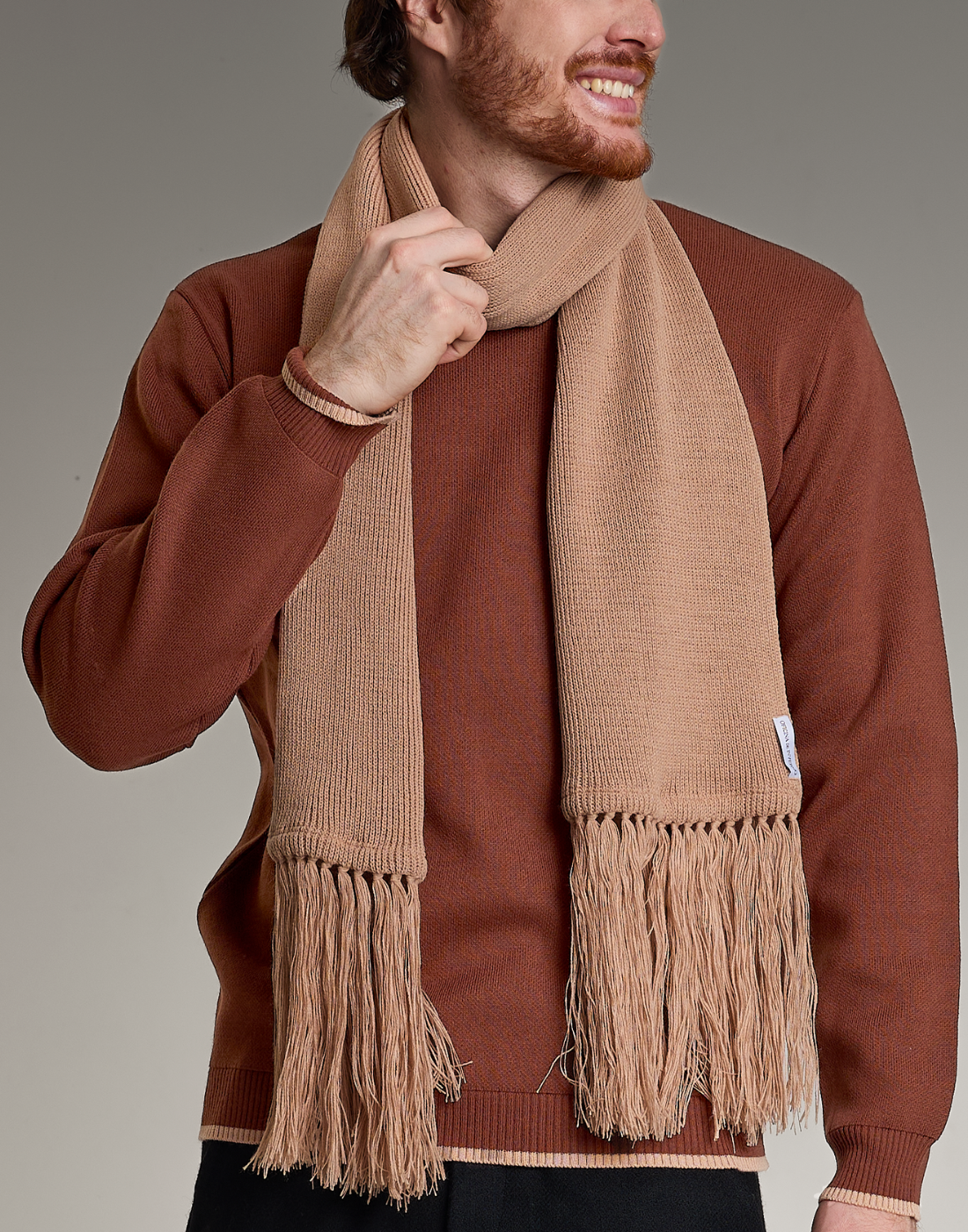 Cachecol Invernada Bege Bruma