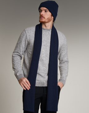 Cachecol Tricot Calone Marinho