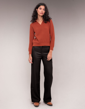 Calça Lã Natural Alezia Preta