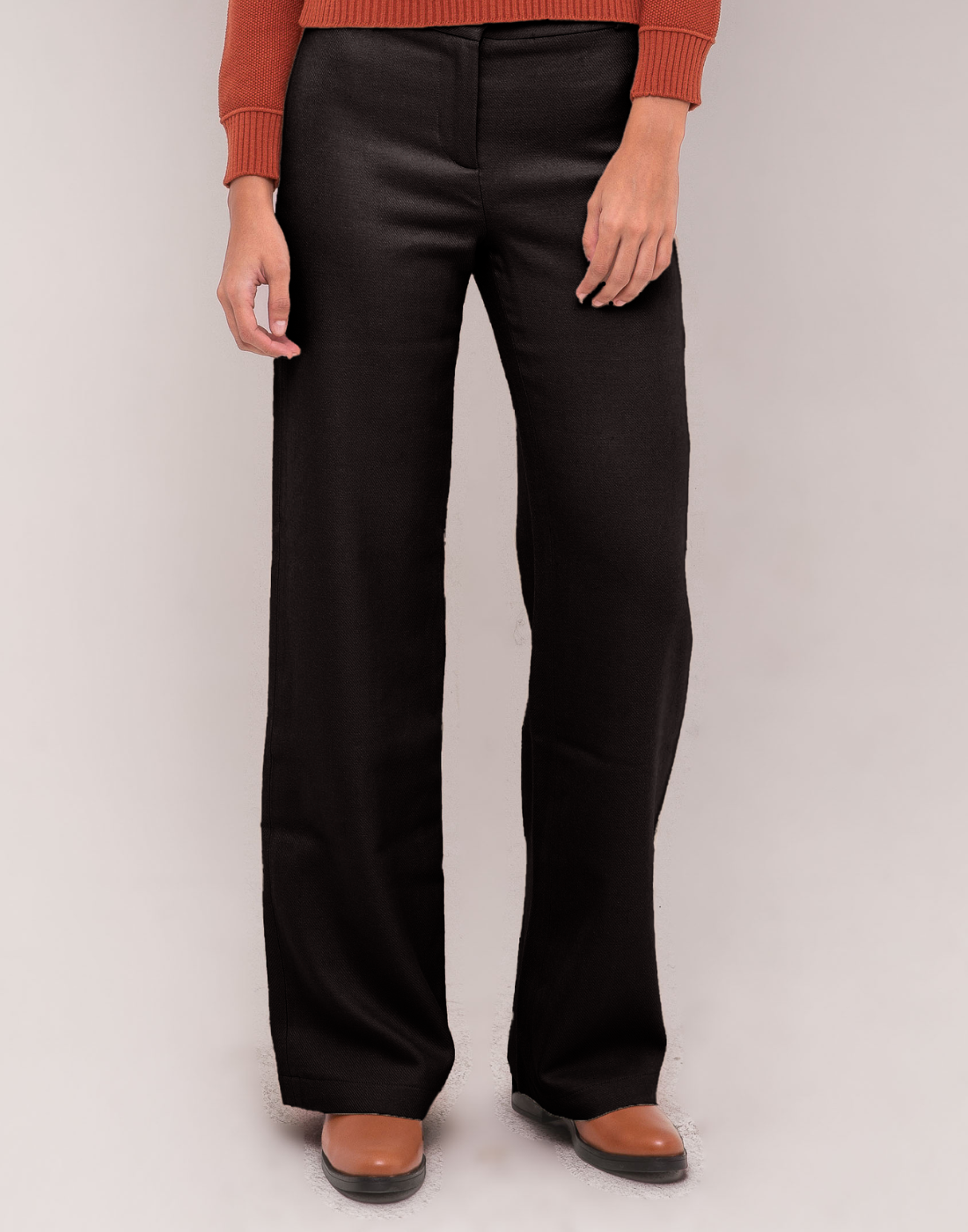Calça Lã Natural Alezia Preta