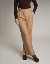 Calça Lã Natural Giada Bege Bloom