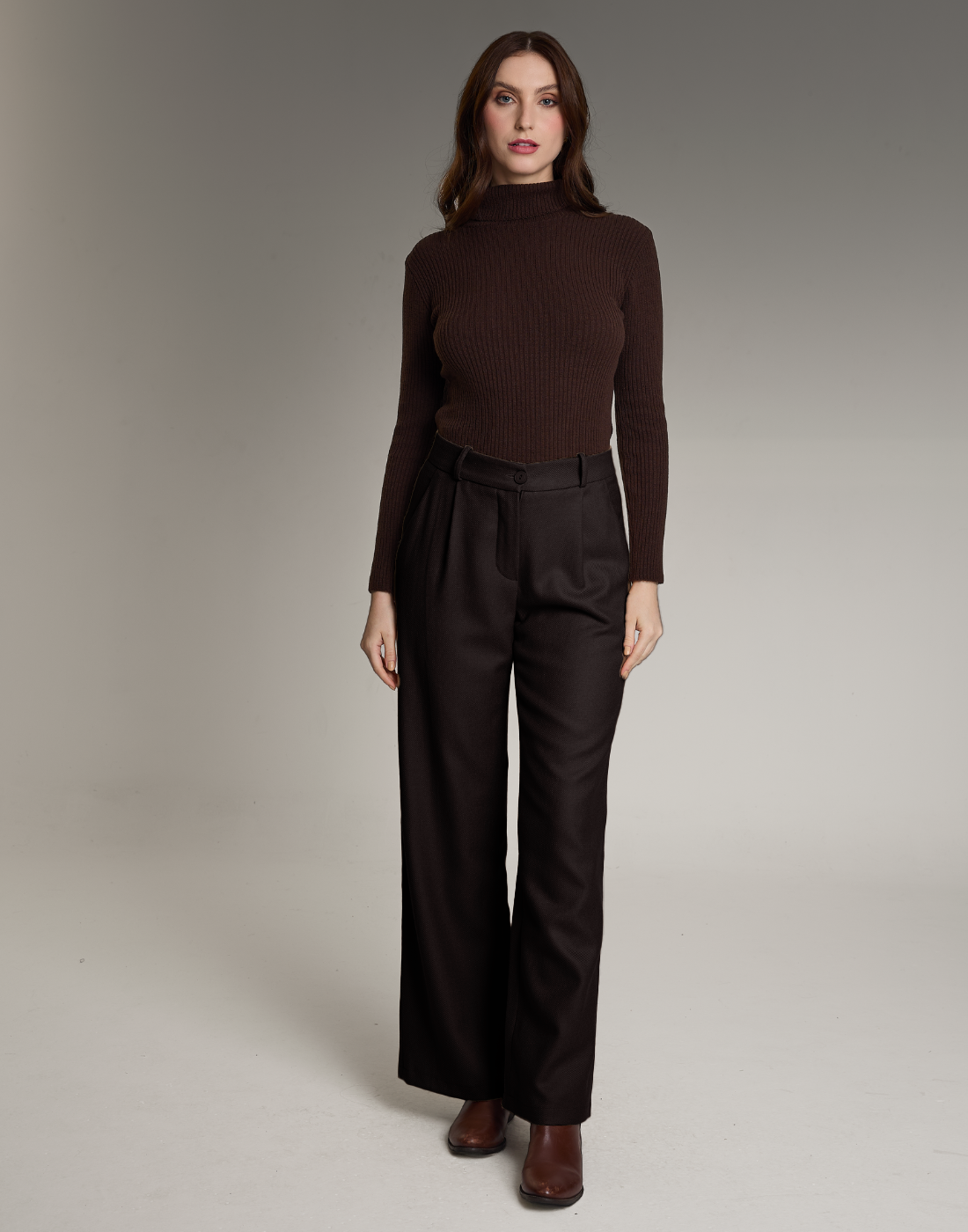 Calça Lã Natural Giada Preta