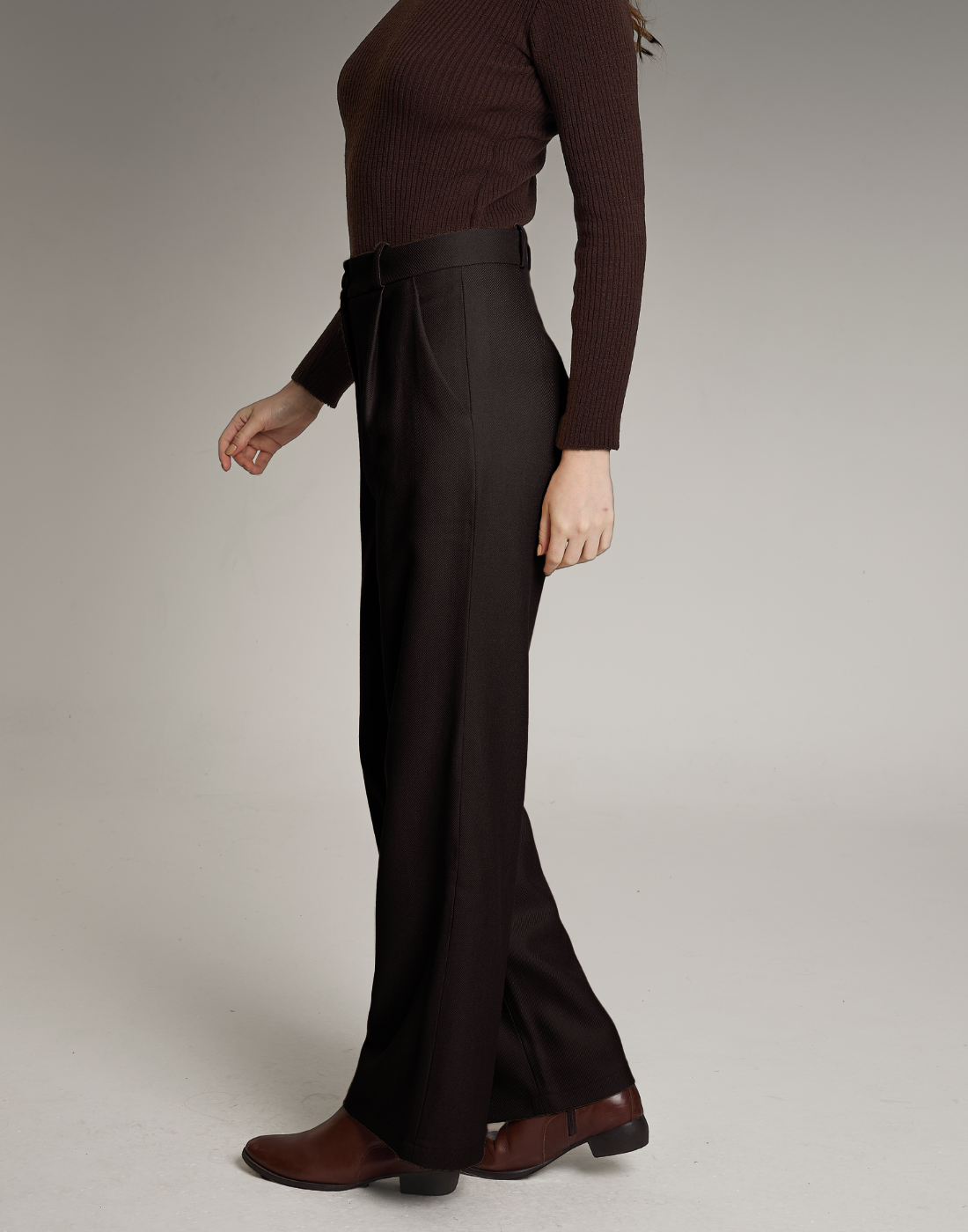 Calça Lã Natural Giada Preta