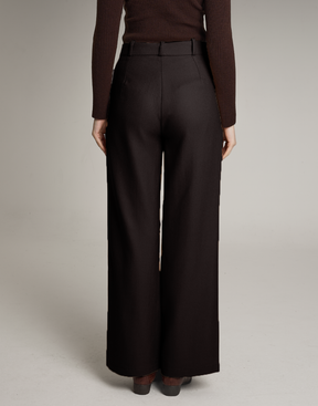 Calça Lã Natural Giada Preta