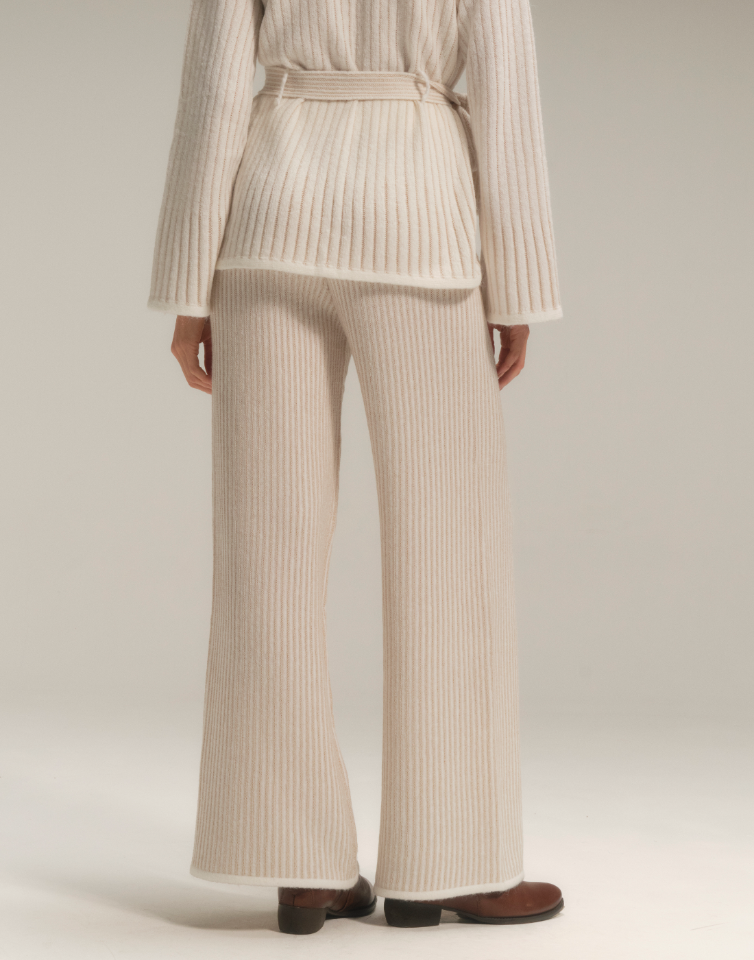 Calça Listrada Nubbis Branco