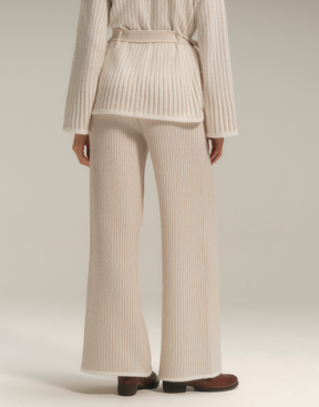 Calça Listrada Nubbis Branco