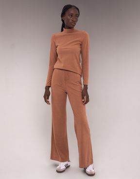 Blusa Aire Caramelo