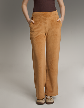 Calça Cotelê Velvet Sky Caramelo