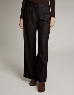 Calça Lã Natural Giada Preta