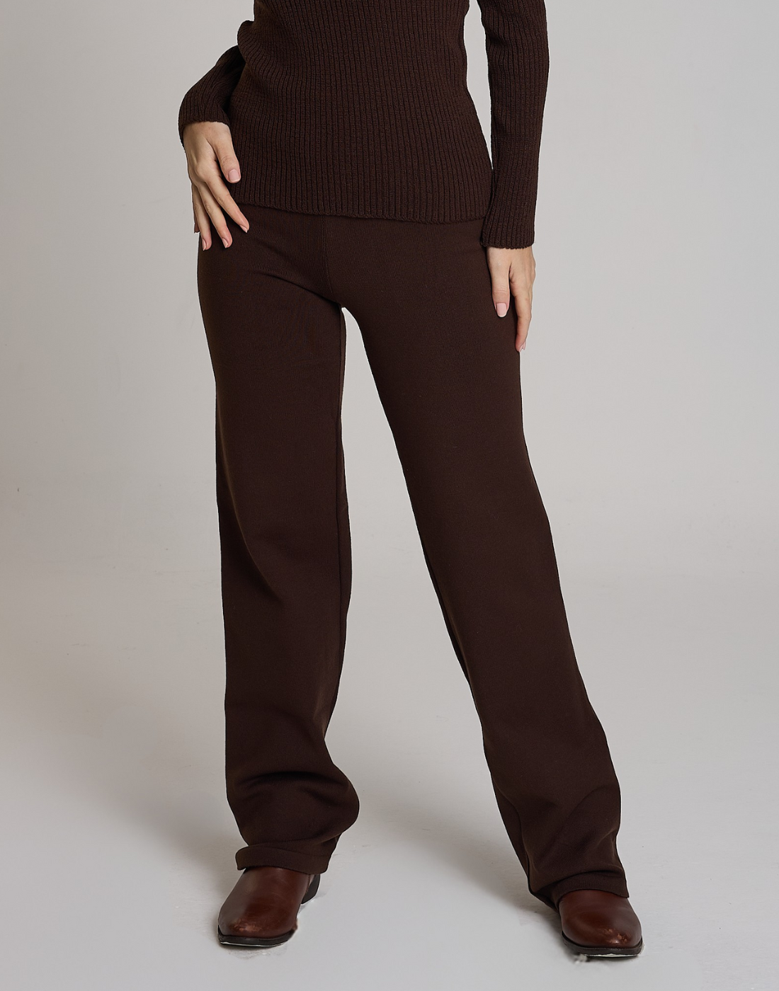 Calça Reta Invernada Marrom