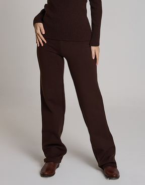 Calça Reta Invernada Marrom