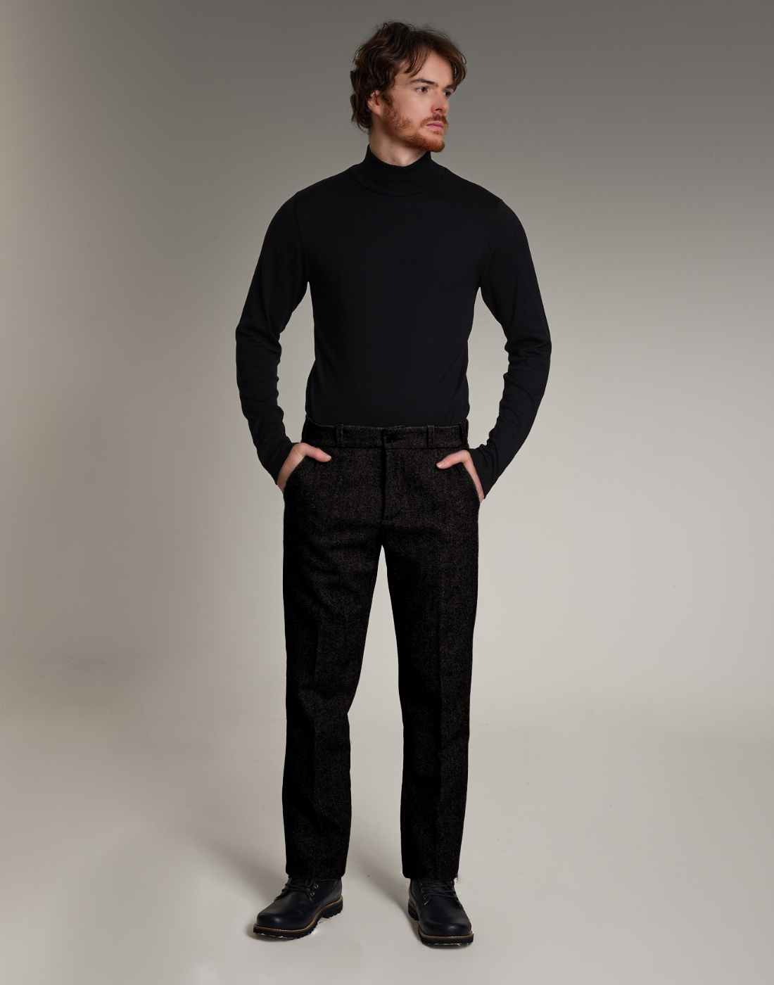 Calça M Lã Natura Henry Preto