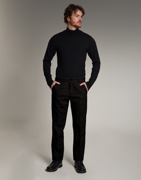 Calça M Lã Natura Henry Preto